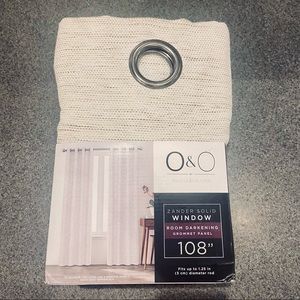 COPY - O&O blackout curtain panel 108” Taupe